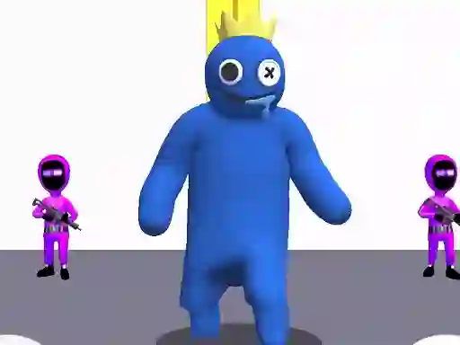 Leikur Friends Rainbow Survival Race á netinu