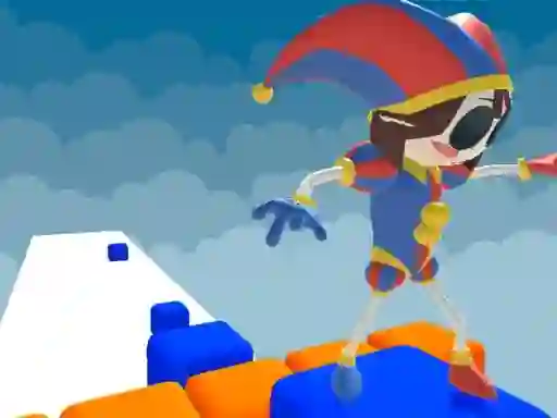 Leikur Digital Circus Tower Runner á netinu