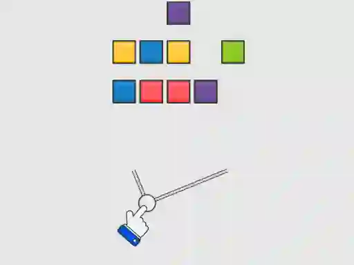 Leikur Slingshot vs Bricks á netinu