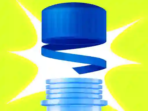Leikur Bottlecap Challange á netinu