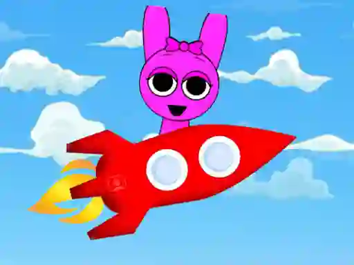 Leikur Sprunki Run: Endless Racing á netinu