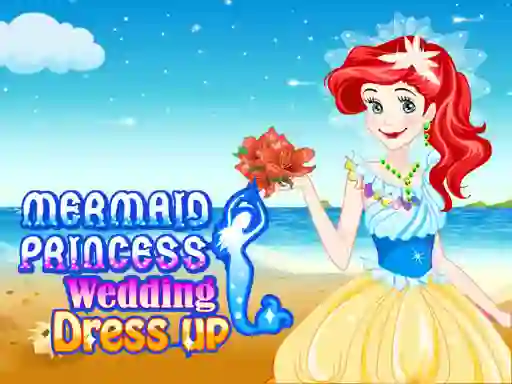 Leikur Mermaid princess wedding dress á netinu