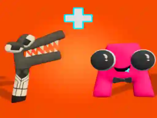 Leikur Merge Alphabet: 2D Run á netinu