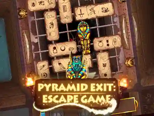 Leikur Pyramid Exit Escape Game á netinu