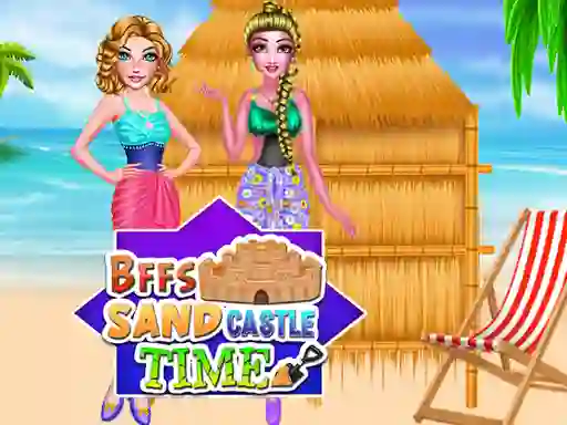 Leikur BFFs Sand Castle Time á netinu