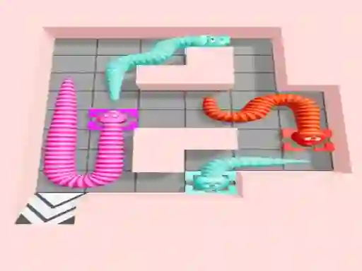 Leikur Snake Puzzler á netinu