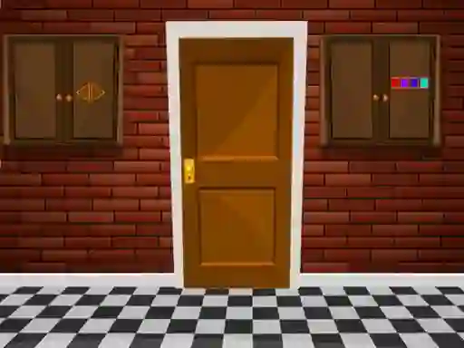 Leikur Brick House Escape á netinu