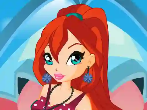 Leikur Bloom Lovely Girl Dress Up á netinu