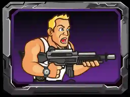 Leikur Rambo vs Christmas Monster á netinu