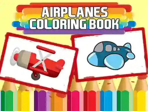 Leikur Airplanes Coloring Book á netinu