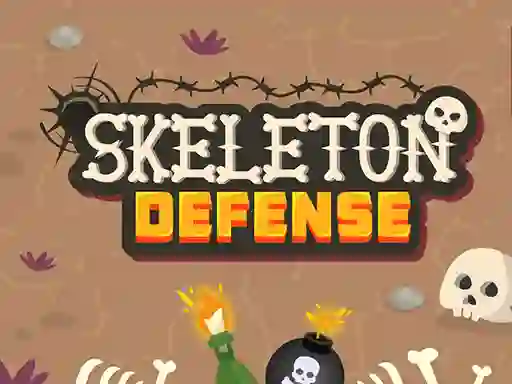 Leikur Skeleton Defense á netinu