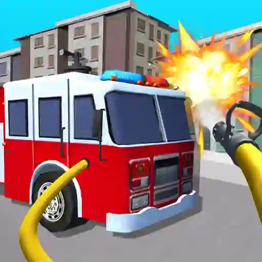 Leikur Fire Truck Driving Simulator á netinu