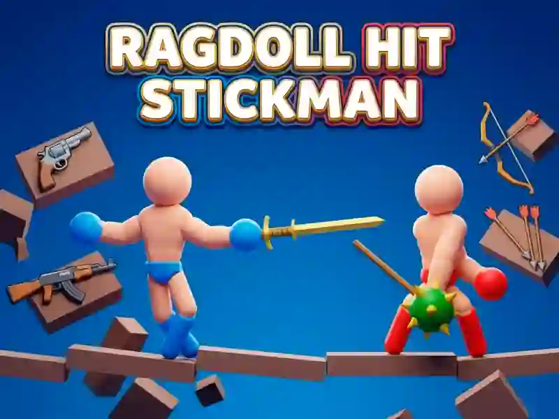 Leikur Ragdoll Hit Stickman á netinu