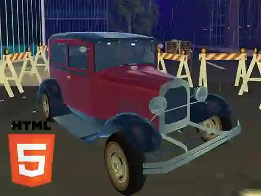 Leikur Parking Classic Car á netinu