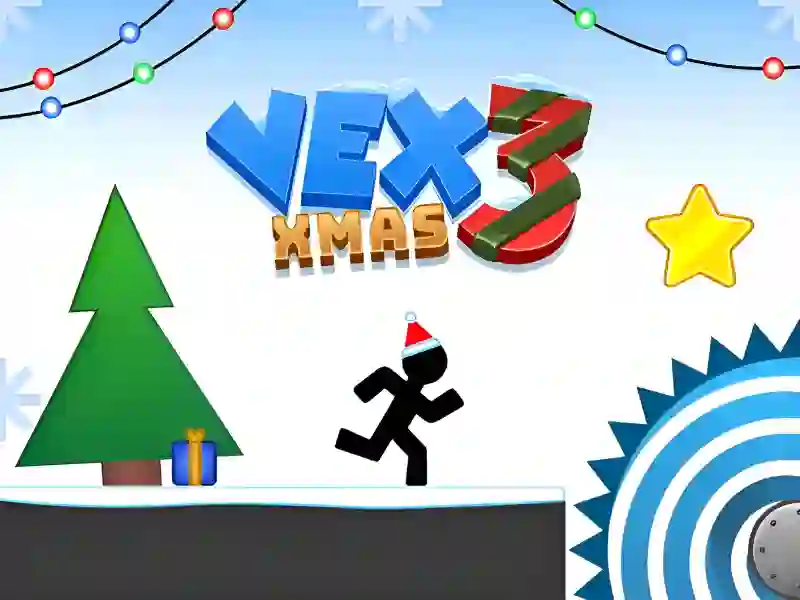 Leikur Vex 3 Xmas á netinu