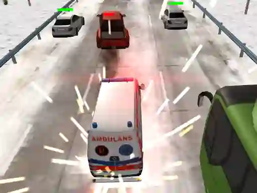 Leikur Traffic Crash á netinu