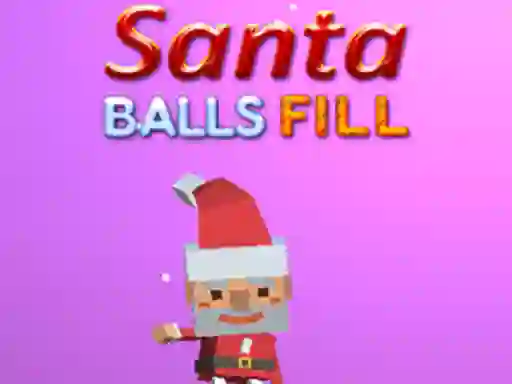 Leikur Santa Balls Fill á netinu