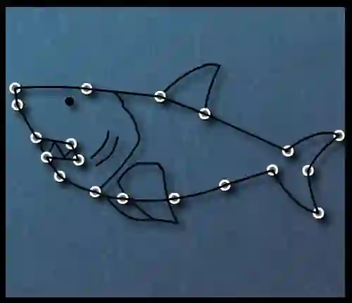 Leikur Connecting and Drawing á netinu