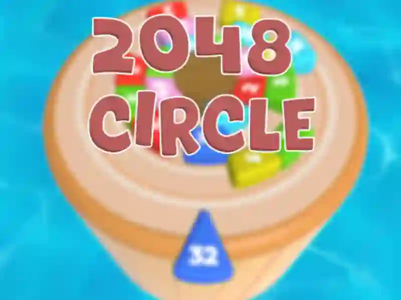 Leikur 2048 Circle á netinu