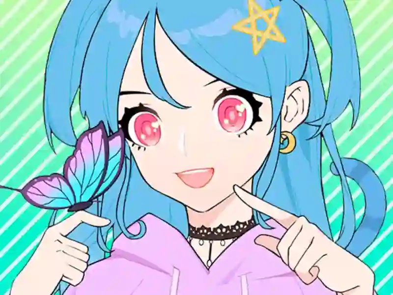 Leikur Anime Avatar Design á netinu