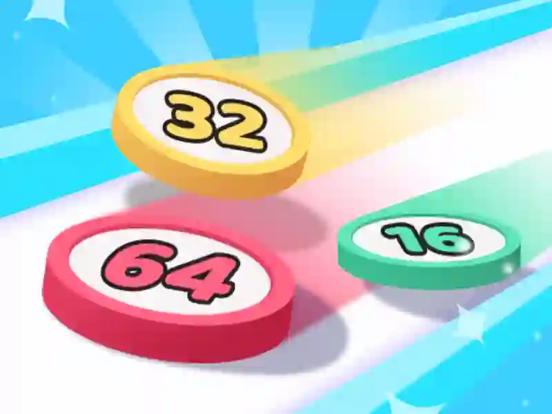 Leikur Chain Disk 2048 á netinu