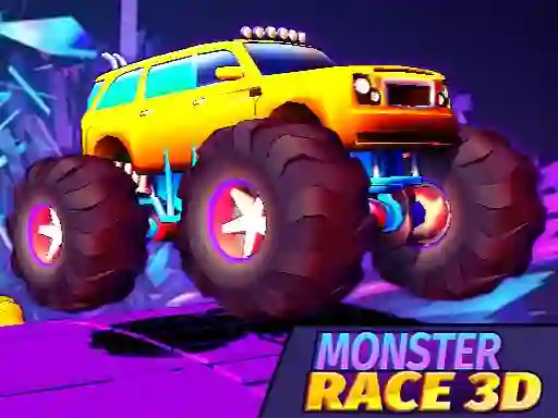 Leikur Monster Race 3d á netinu