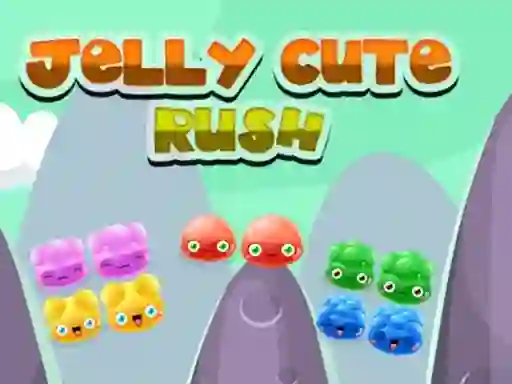 Leikur Cute Jelly Rush á netinu