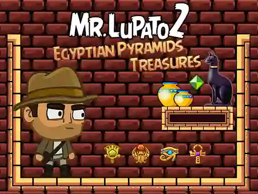 Leikur Mr Lupato 2: Egyptian Pyramids Treasures á netinu