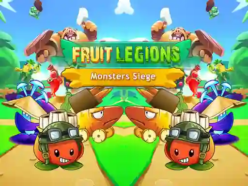 Leikur Fruit Legions: Monsters Siege á netinu