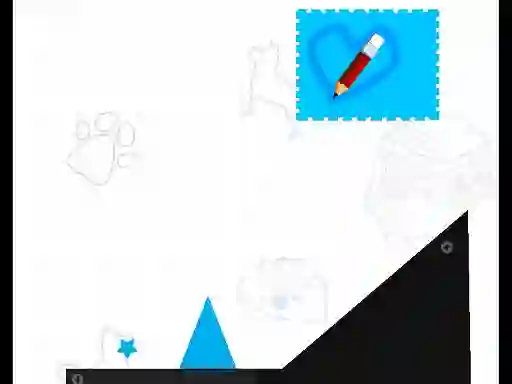 Leikur Draw Here á netinu