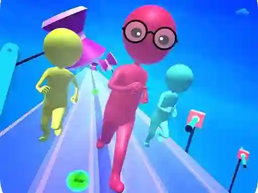 Leikur Fun Run Race 3d á netinu