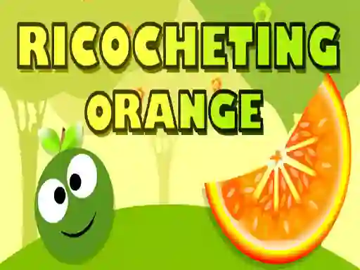 Leikur Ricocheting Orange á netinu