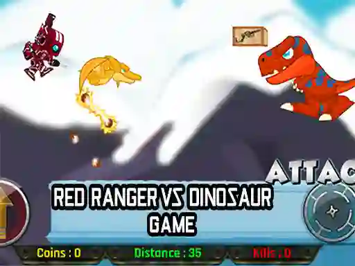 Leikur Red Rangers á netinu