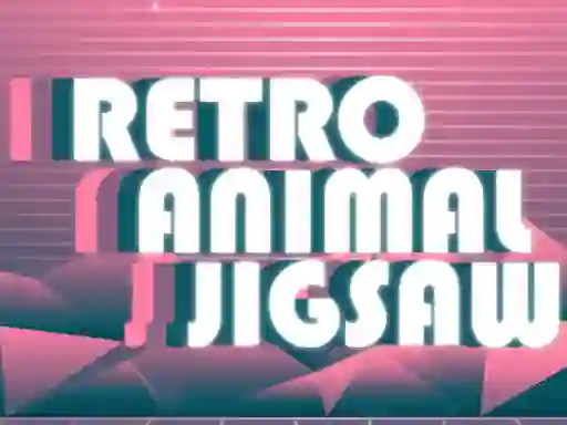 Leikur Retro Animal Jigsaw á netinu