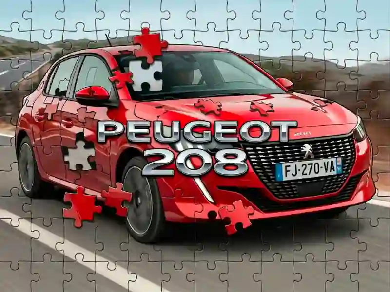 Leikur Peugeot 208 á netinu
