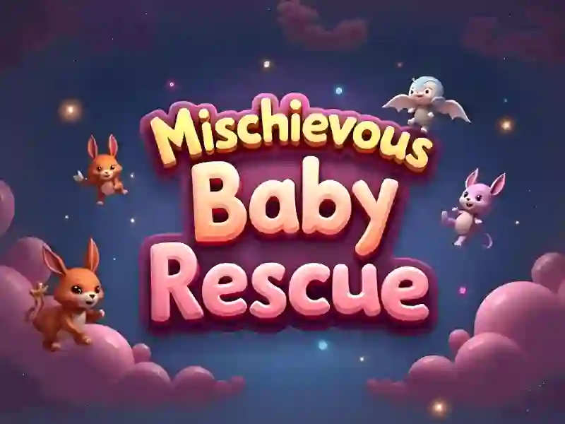 Leikur Mischievous Baby Rescue á netinu