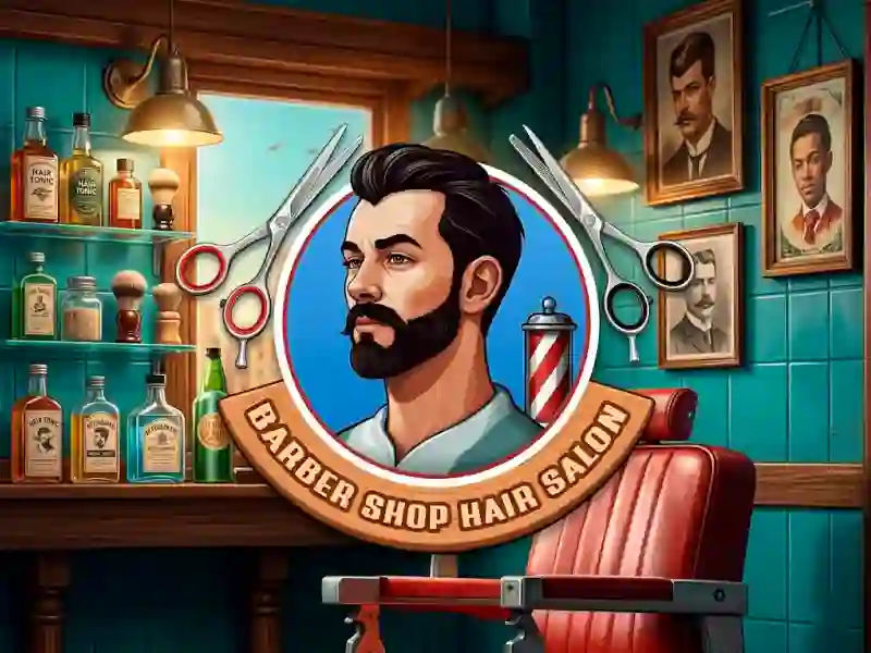 Leikur Barber Shop Hair Salon Sim á netinu