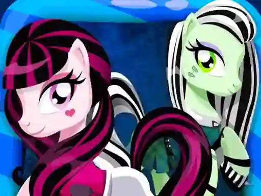 Leikur My Monster High Pony Girls á netinu