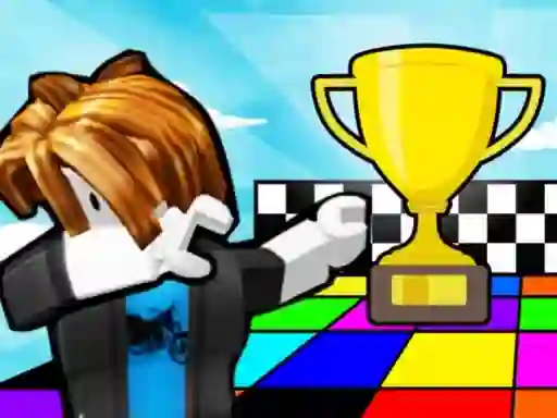 Leikur Color Race Obby á netinu