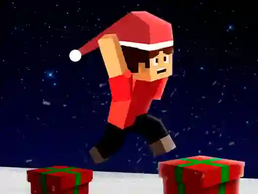 Leikur Parkour Block Xmas Special á netinu
