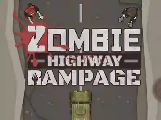 Leikur Zombie Highway Rampage á netinu