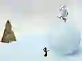 Leikur Yeti Snowball á netinu