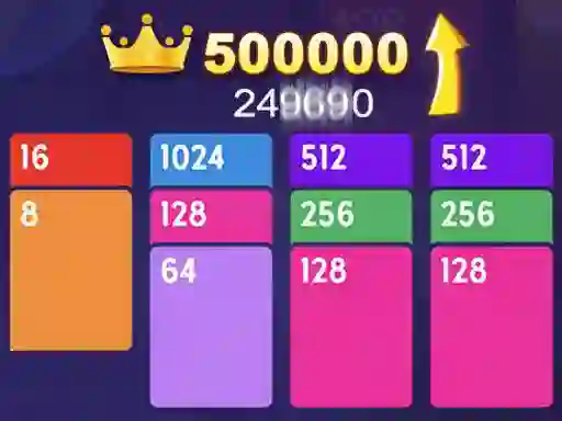 Leikur 2048 Solitaire á netinu
