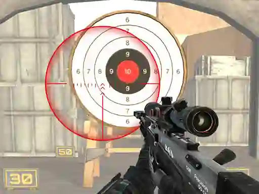 Leikur 3D FPS Target Shooting á netinu