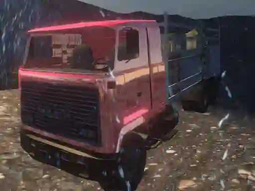Leikur Simulated Truck Driving á netinu