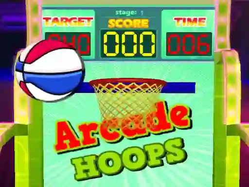 Leikur Arcade Hoops á netinu