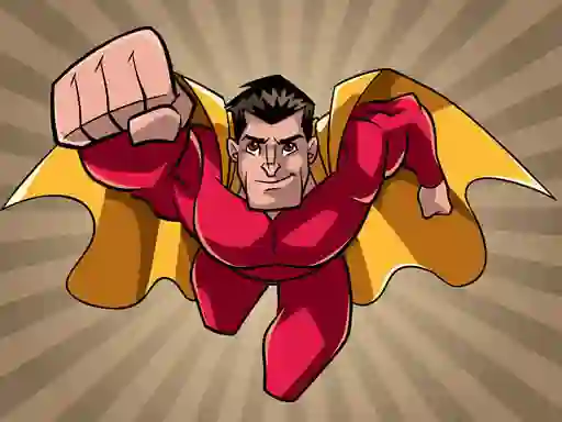Leikur Aamazing Superheroes Coloring á netinu