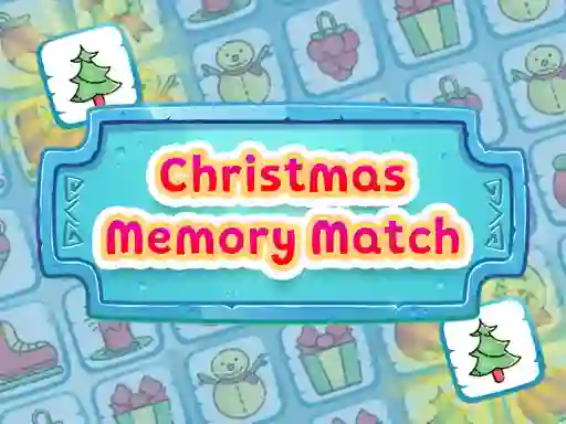 Leikur Christmas Memory Match á netinu