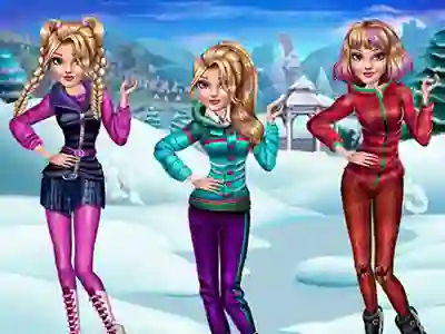 Leikur Winter Looks á netinu