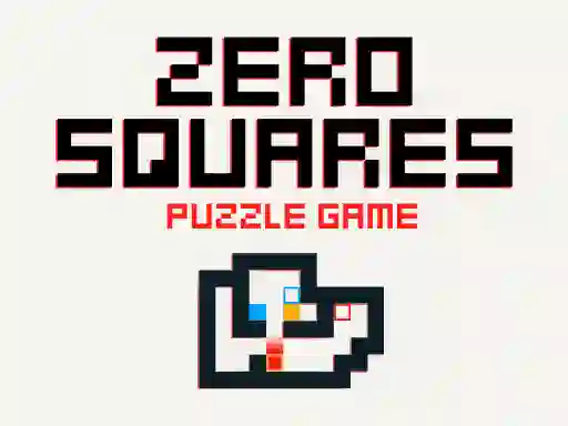 Leikur Zero Squares Puzzle Game á netinu